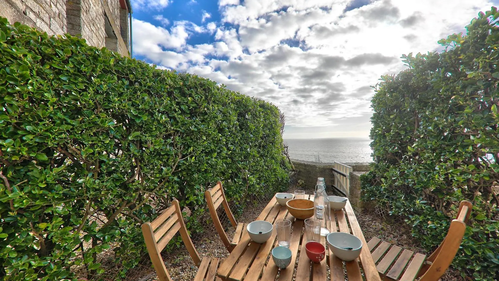 Belle Terrasse Avec Vue Sur L'Ocean - 90M De La Plage Arzon France